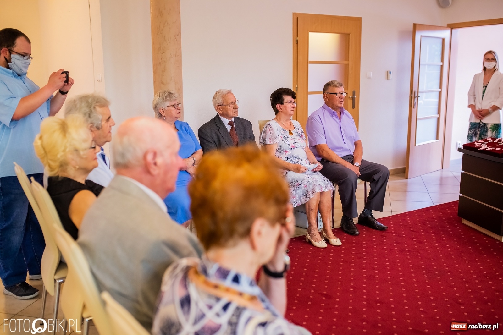 Zdjęcie w galerii na portalu naszraciborz.pl: Pół wieku razem. Złote Gody w raciborskim USC [FOTO i WIDEO] wiadomości z regionu