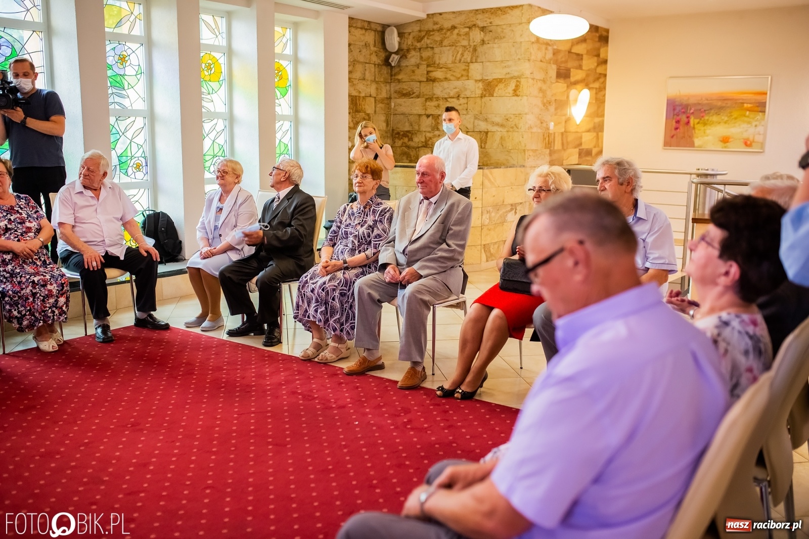 Zdjęcie w galerii na portalu naszraciborz.pl: Pół wieku razem. Złote Gody w raciborskim USC [FOTO i WIDEO] wiadomości z regionu