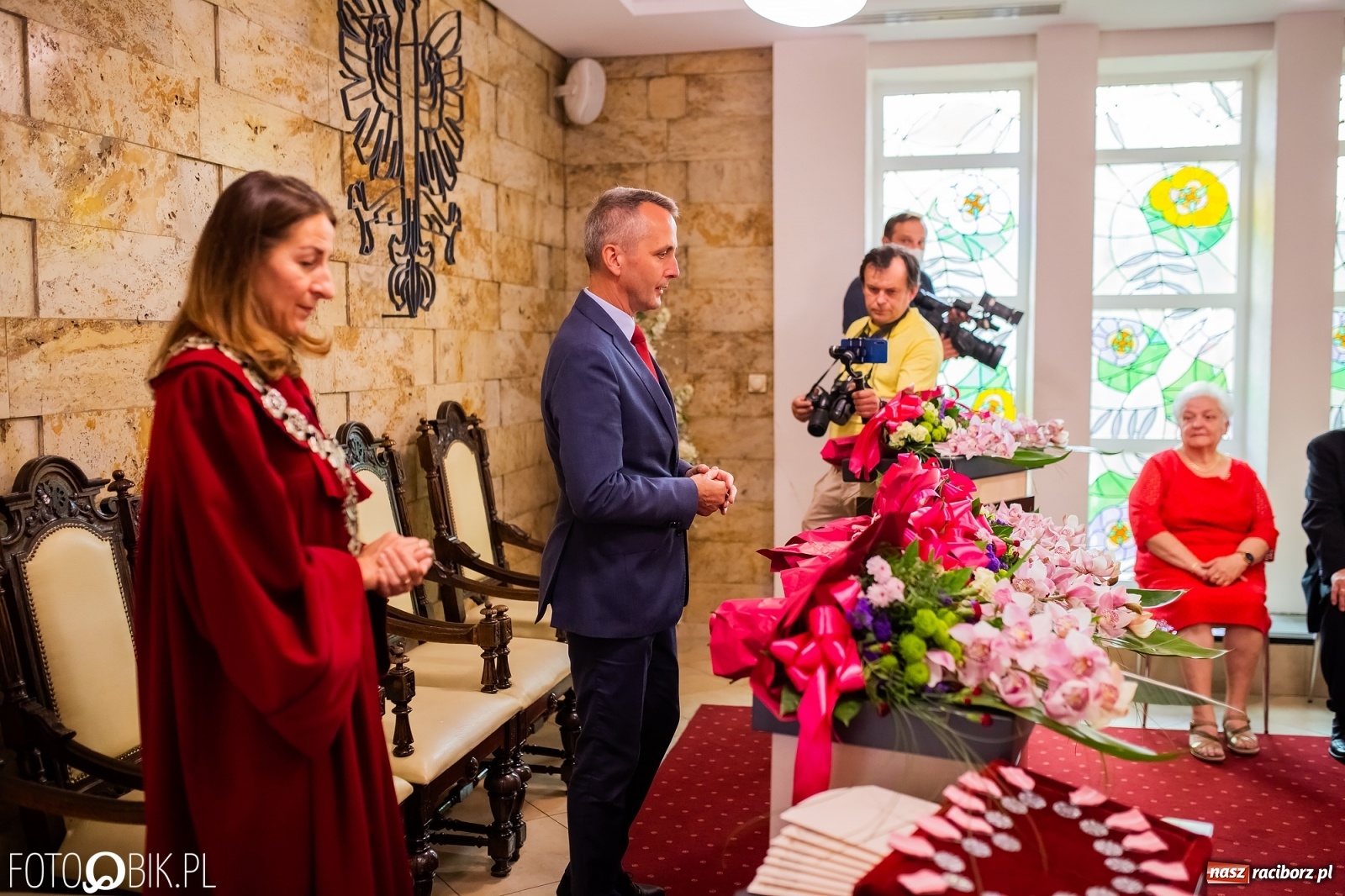 Zdjęcie w galerii na portalu naszraciborz.pl: Pół wieku razem. Złote Gody w raciborskim USC [FOTO i WIDEO] wiadomości z regionu