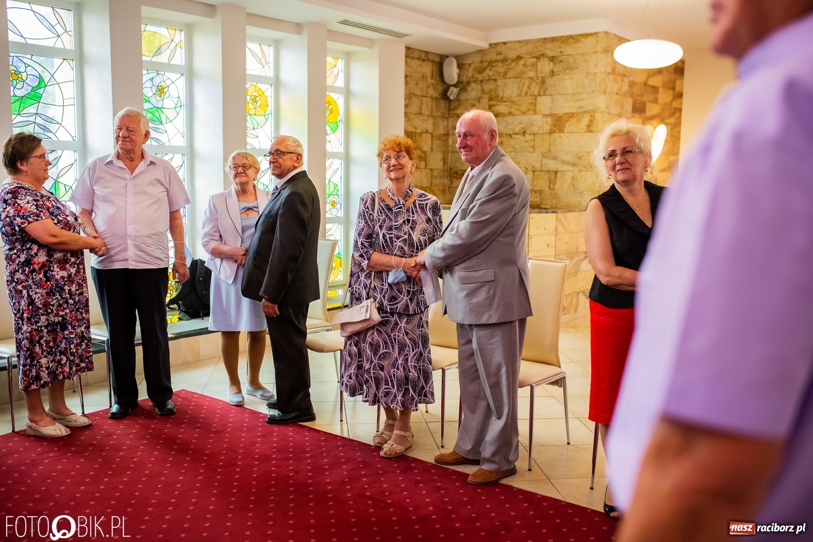 Zdjęcie w galerii na portalu naszraciborz.pl: Pół wieku razem. Złote Gody w raciborskim USC [FOTO i WIDEO] wiadomości z regionu