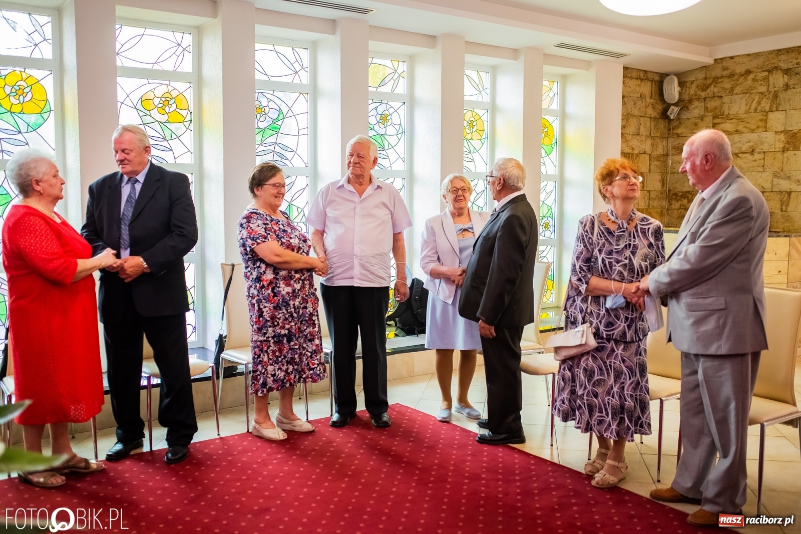 Zdjęcie w galerii na portalu naszraciborz.pl: Pół wieku razem. Złote Gody w raciborskim USC [FOTO i WIDEO] wiadomości z regionu