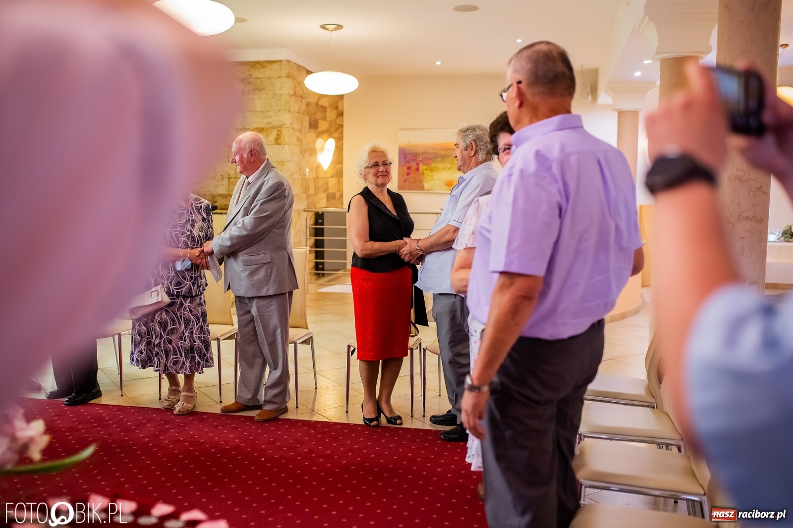 Zdjęcie w galerii na portalu naszraciborz.pl: Pół wieku razem. Złote Gody w raciborskim USC [FOTO i WIDEO] wiadomości z regionu