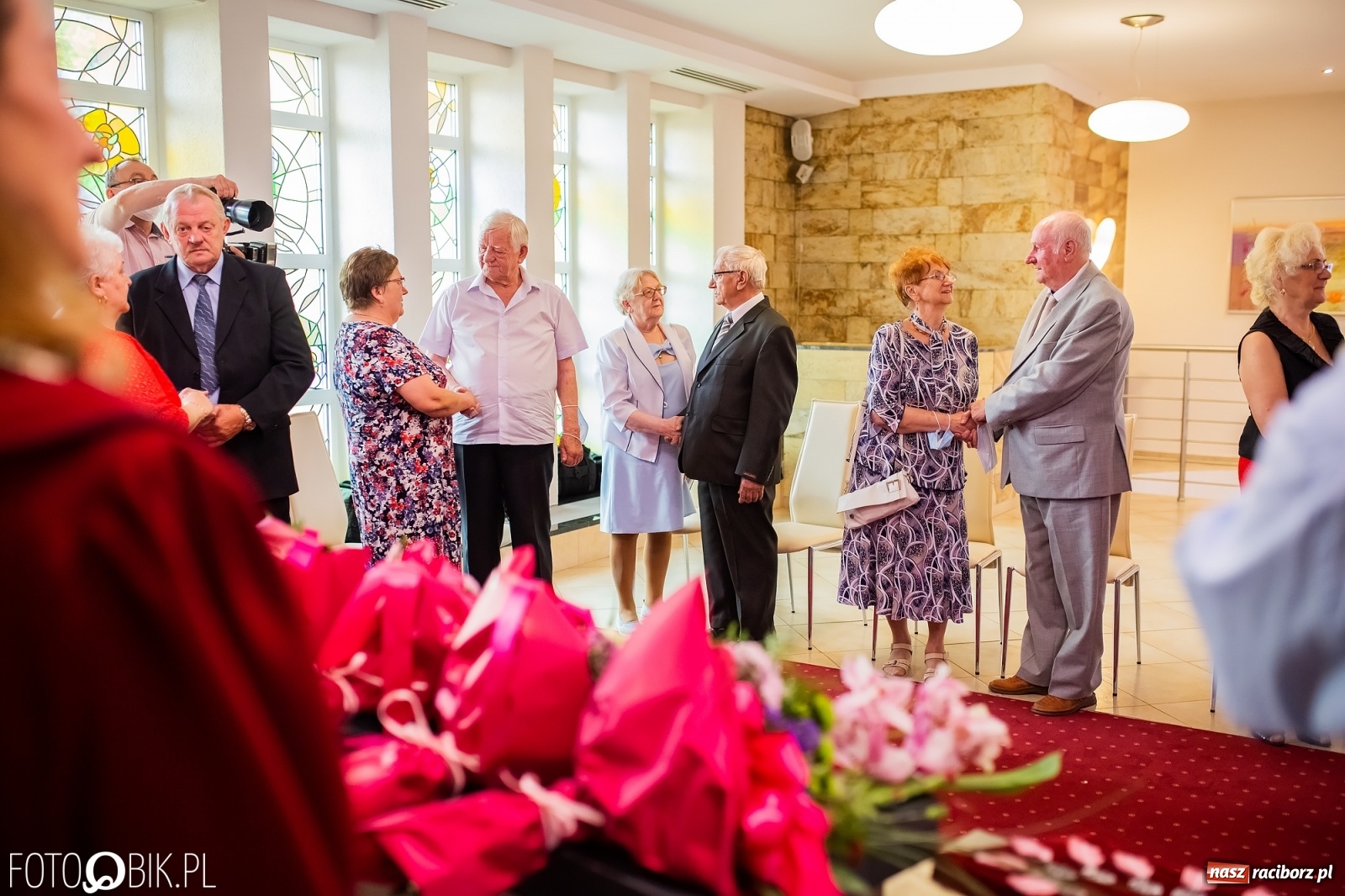 Zdjęcie w galerii na portalu naszraciborz.pl: Pół wieku razem. Złote Gody w raciborskim USC [FOTO i WIDEO] wiadomości z regionu