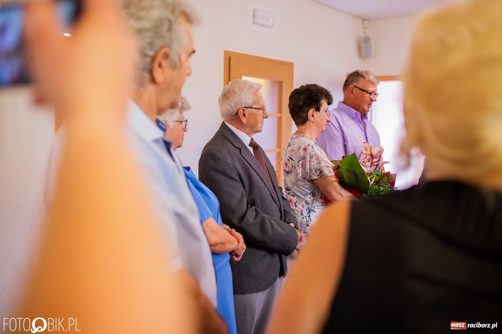 Zdjęcie w galerii na portalu naszraciborz.pl: Pół wieku razem. Złote Gody w raciborskim USC [FOTO i WIDEO] wiadomości z regionu