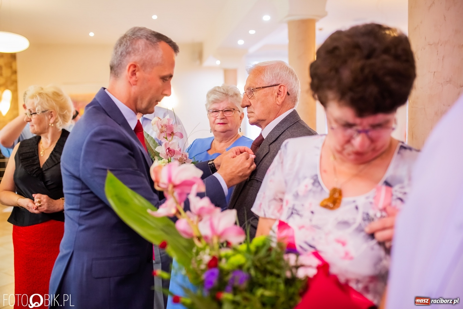 Zdjęcie w galerii na portalu naszraciborz.pl: Pół wieku razem. Złote Gody w raciborskim USC [FOTO i WIDEO] wiadomości z regionu