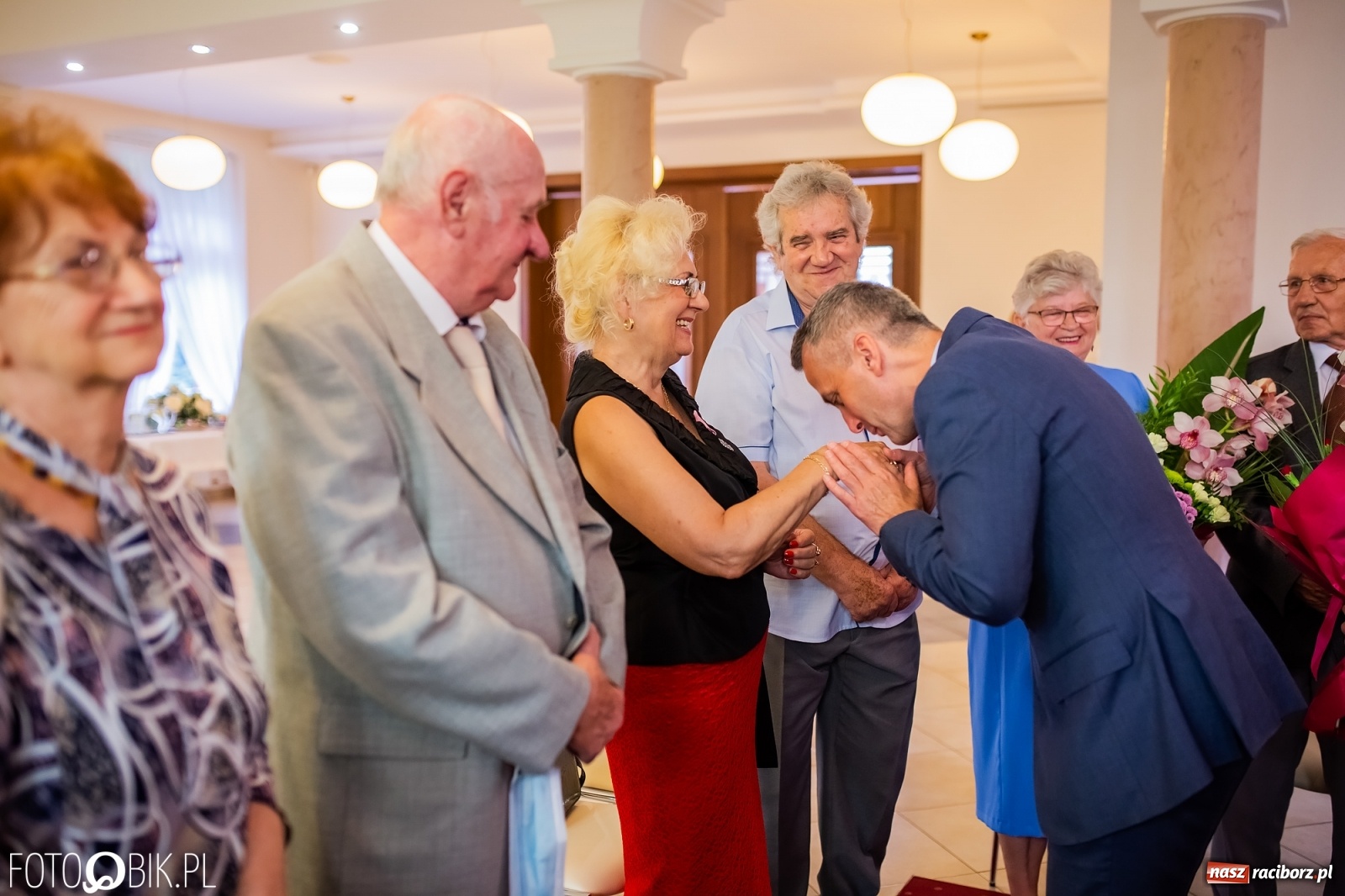 Zdjęcie w galerii na portalu naszraciborz.pl: Pół wieku razem. Złote Gody w raciborskim USC [FOTO i WIDEO] wiadomości z regionu