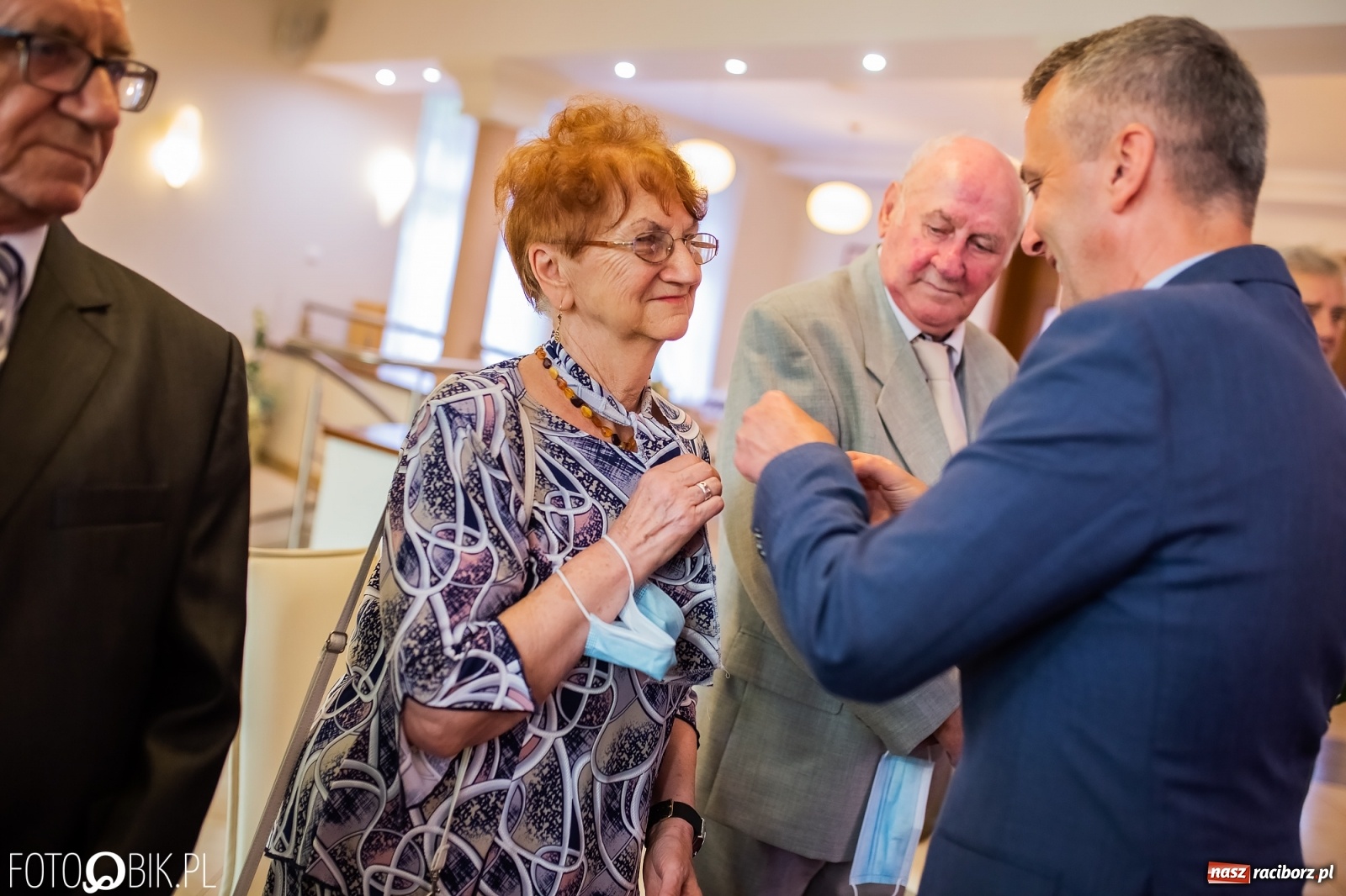 Zdjęcie w galerii na portalu naszraciborz.pl: Pół wieku razem. Złote Gody w raciborskim USC [FOTO i WIDEO] wiadomości z regionu