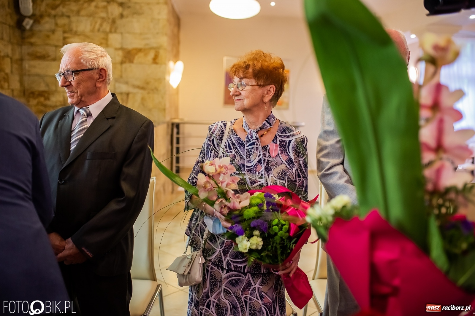 Zdjęcie w galerii na portalu naszraciborz.pl: Pół wieku razem. Złote Gody w raciborskim USC [FOTO i WIDEO] wiadomości z regionu