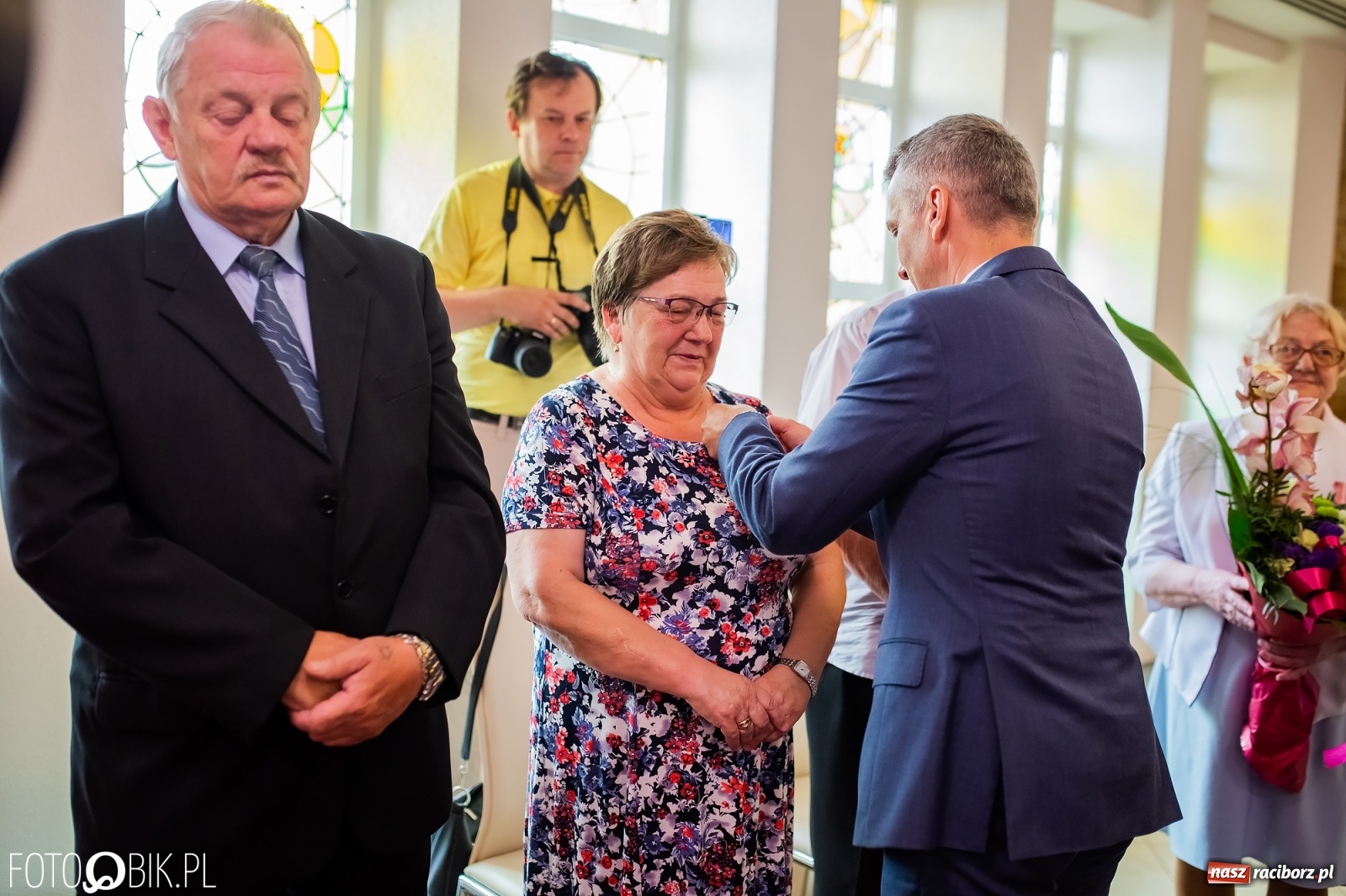 Zdjęcie w galerii na portalu naszraciborz.pl: Pół wieku razem. Złote Gody w raciborskim USC [FOTO i WIDEO] wiadomości z regionu