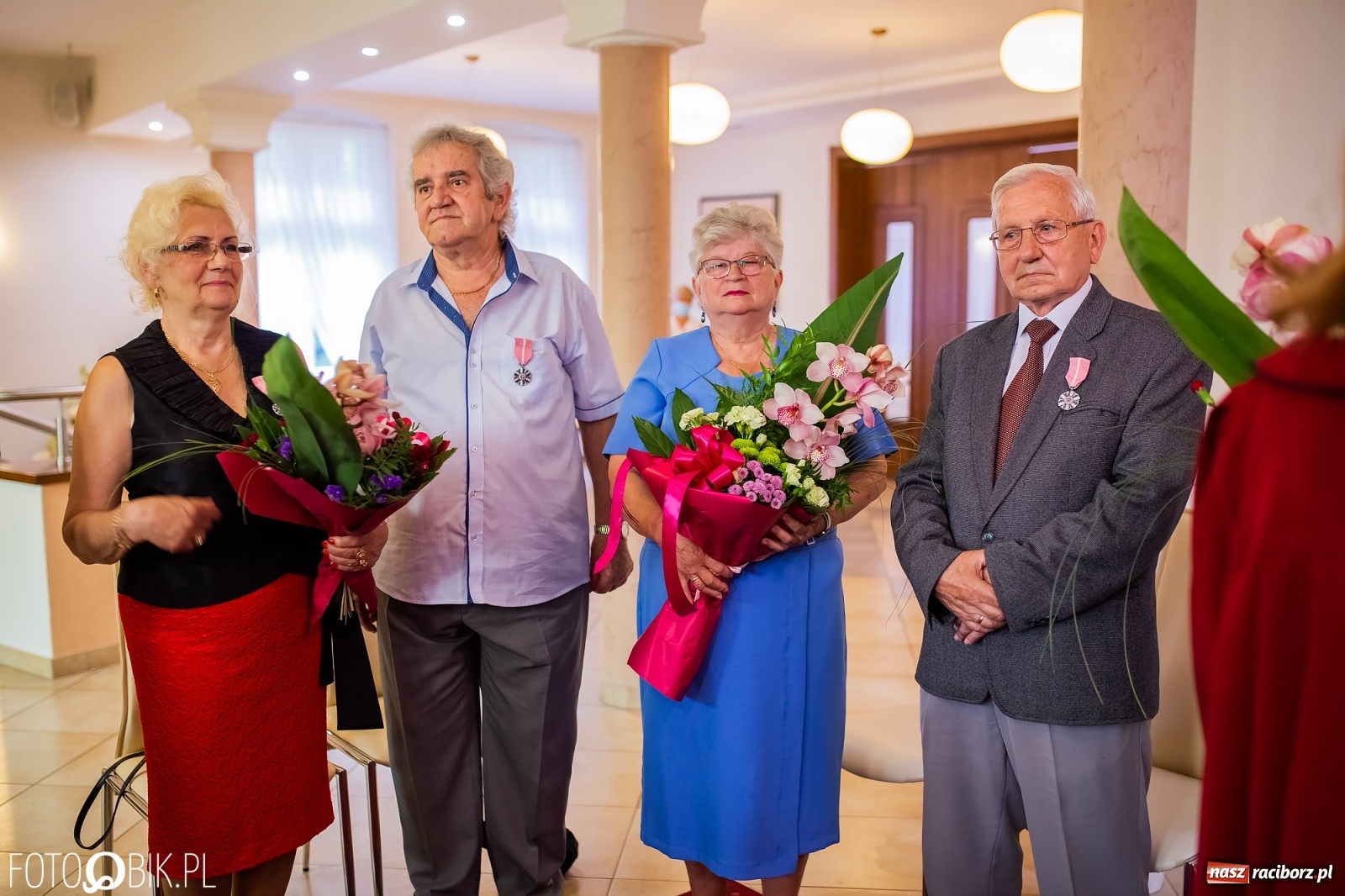 Zdjęcie w galerii na portalu naszraciborz.pl: Pół wieku razem. Złote Gody w raciborskim USC [FOTO i WIDEO] wiadomości z regionu