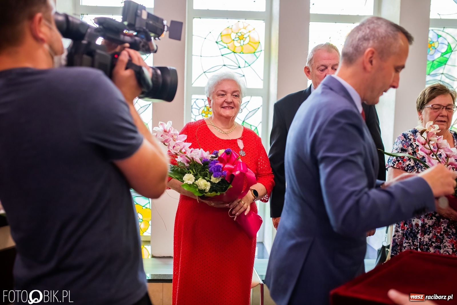 Zdjęcie w galerii na portalu naszraciborz.pl: Pół wieku razem. Złote Gody w raciborskim USC [FOTO i WIDEO] wiadomości z regionu