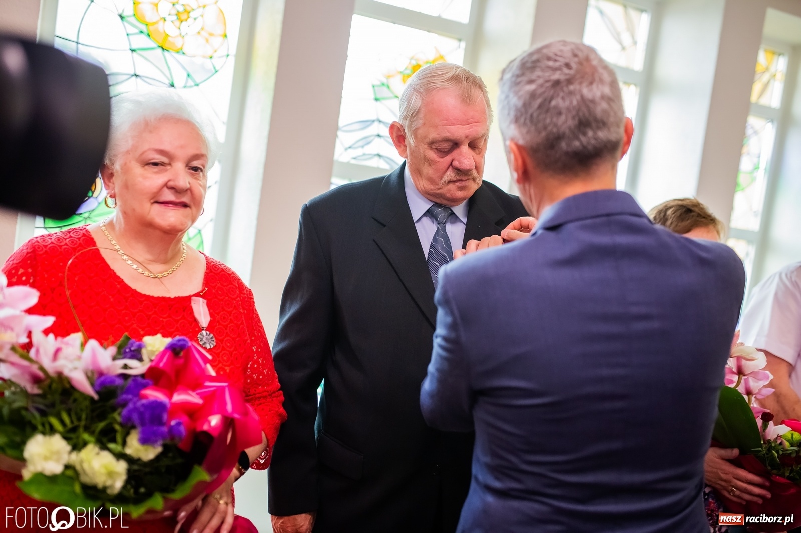Zdjęcie w galerii na portalu naszraciborz.pl: Pół wieku razem. Złote Gody w raciborskim USC [FOTO i WIDEO] wiadomości z regionu