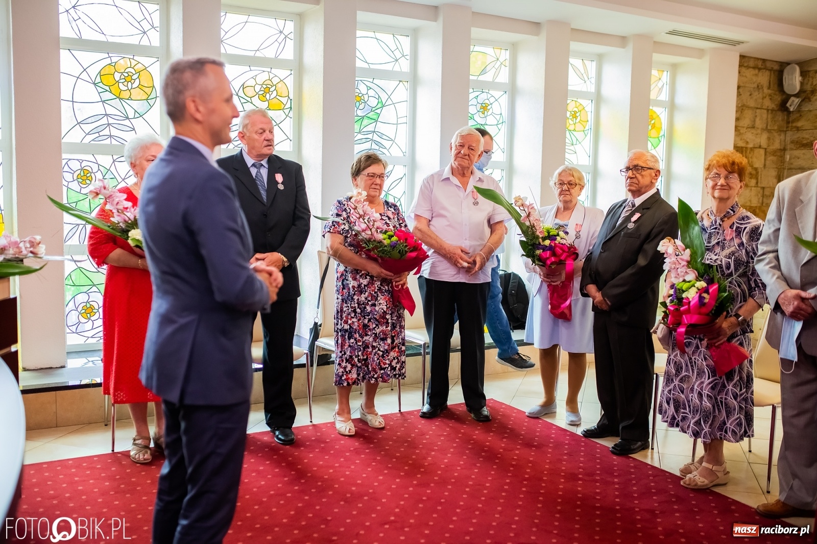 Zdjęcie w galerii na portalu naszraciborz.pl: Pół wieku razem. Złote Gody w raciborskim USC [FOTO i WIDEO] wiadomości z regionu