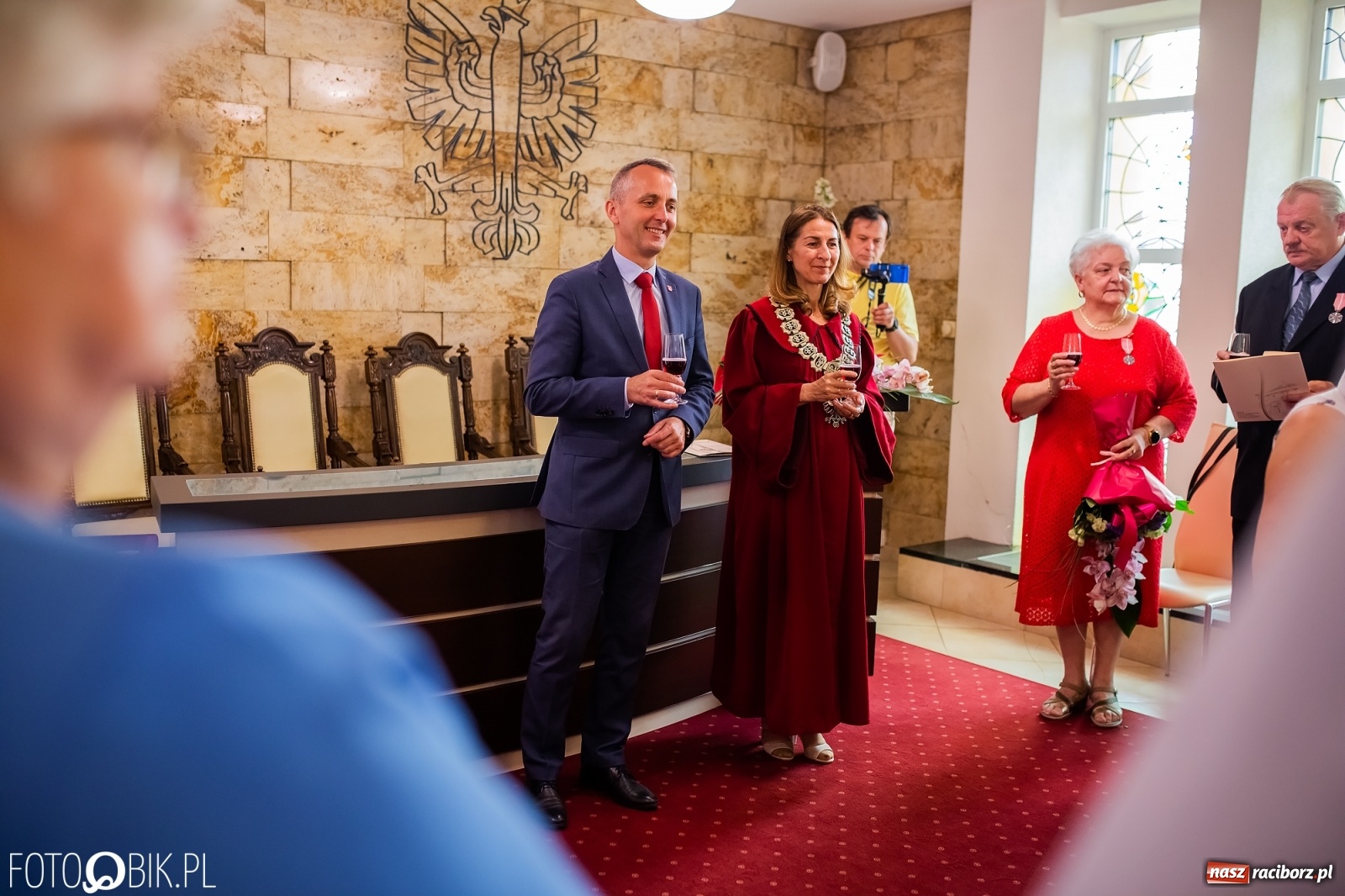 Zdjęcie w galerii na portalu naszraciborz.pl: Pół wieku razem. Złote Gody w raciborskim USC [FOTO i WIDEO] wiadomości z regionu