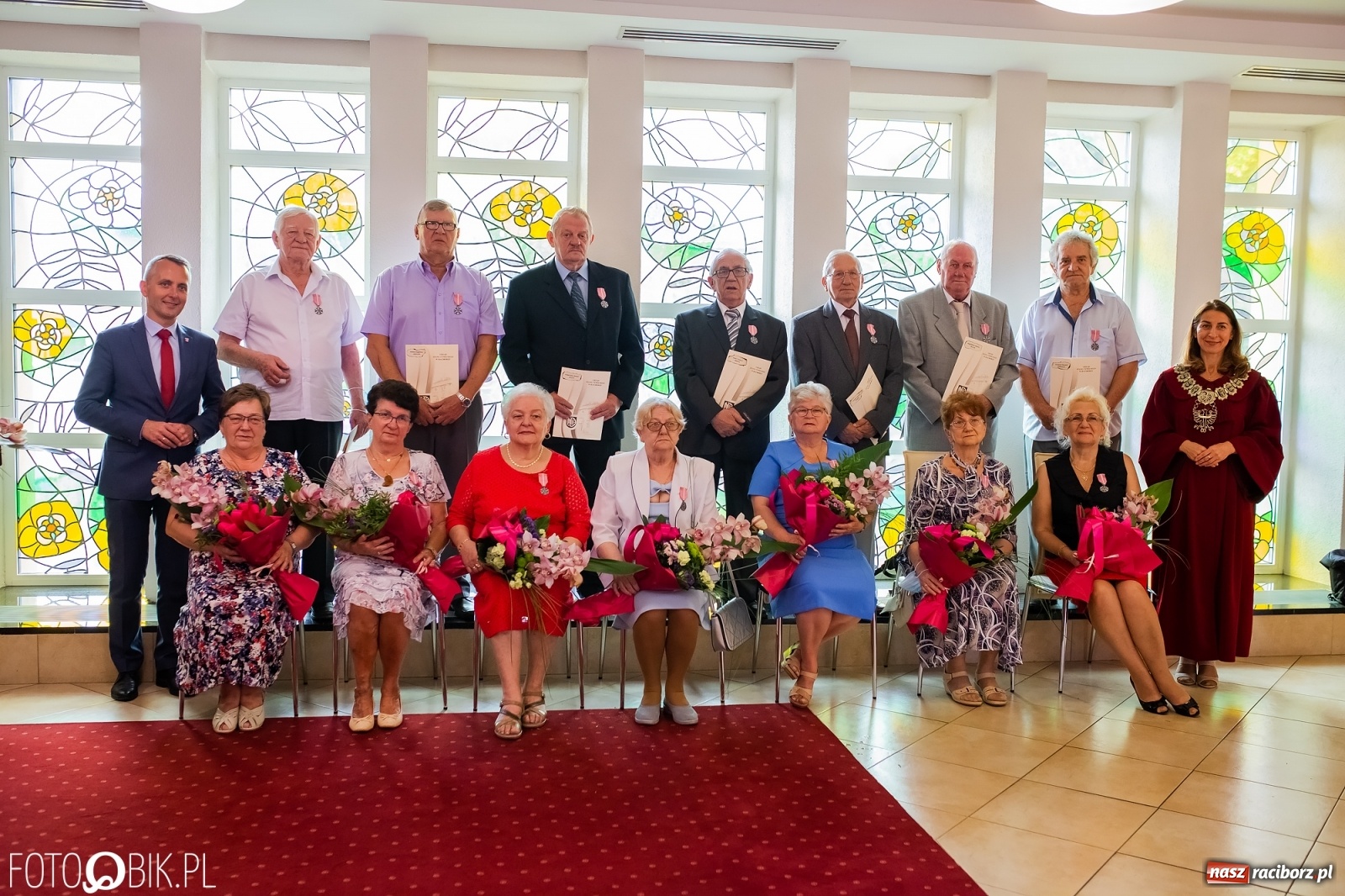 Zdjęcie w galerii na portalu naszraciborz.pl: Pół wieku razem. Złote Gody w raciborskim USC [FOTO i WIDEO] wiadomości z regionu