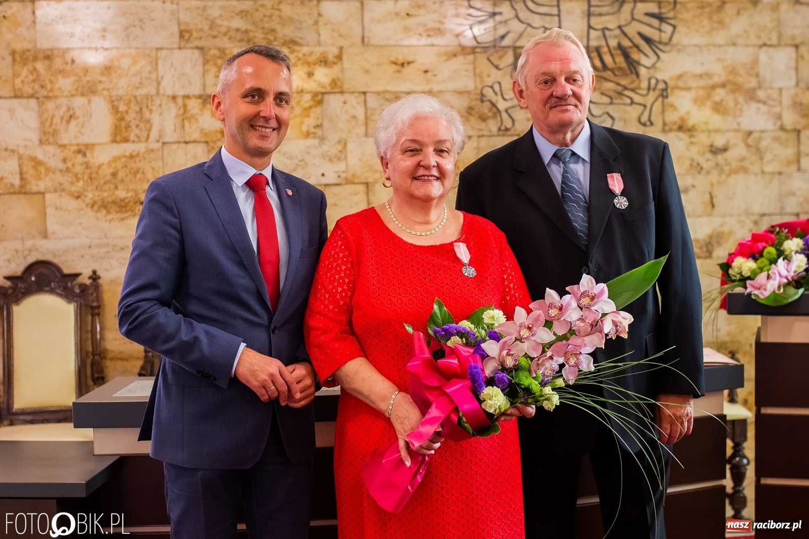 Zdjęcie w galerii na portalu naszraciborz.pl: Pół wieku razem. Złote Gody w raciborskim USC [FOTO i WIDEO] wiadomości z regionu