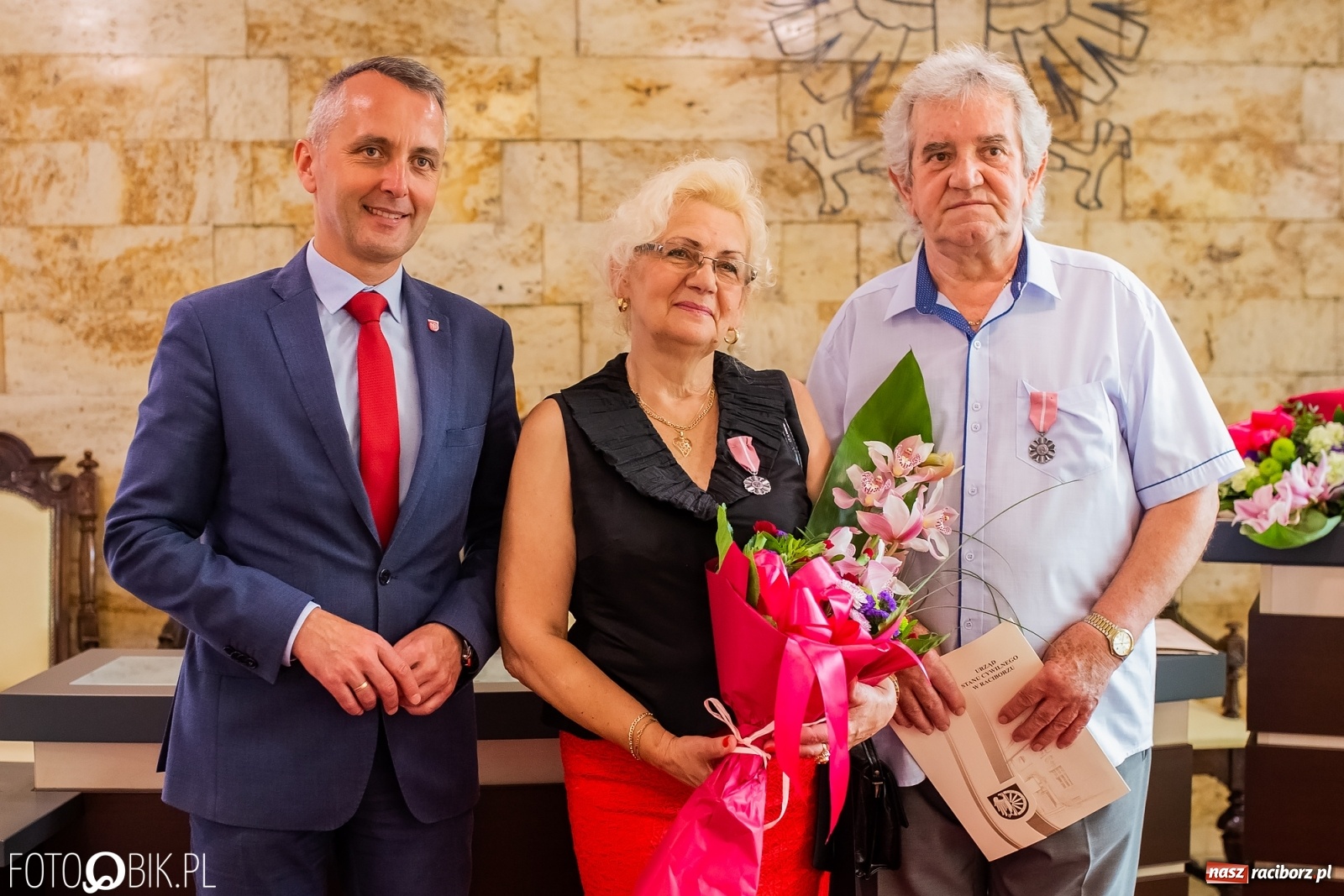 Zdjęcie w galerii na portalu naszraciborz.pl: Pół wieku razem. Złote Gody w raciborskim USC [FOTO i WIDEO] wiadomości z regionu