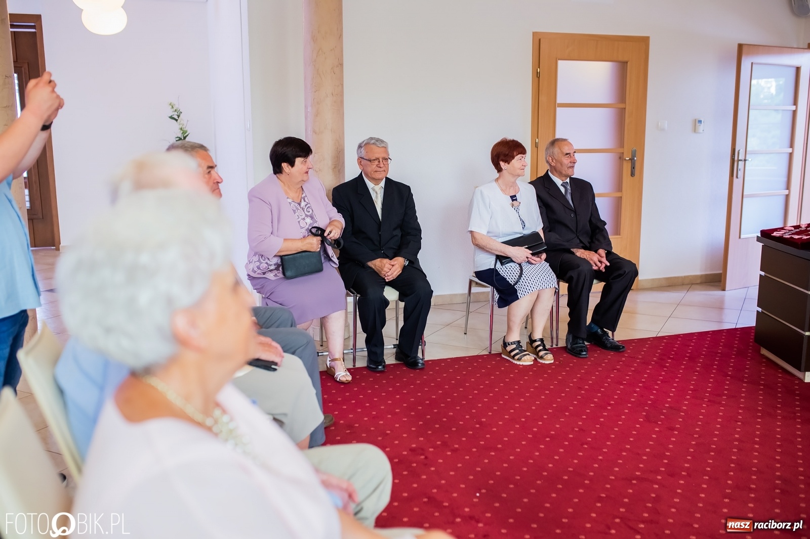 Zdjęcie w galerii na portalu naszraciborz.pl: Pół wieku razem. Złote Gody w raciborskim USC [FOTO i WIDEO] wiadomości z regionu