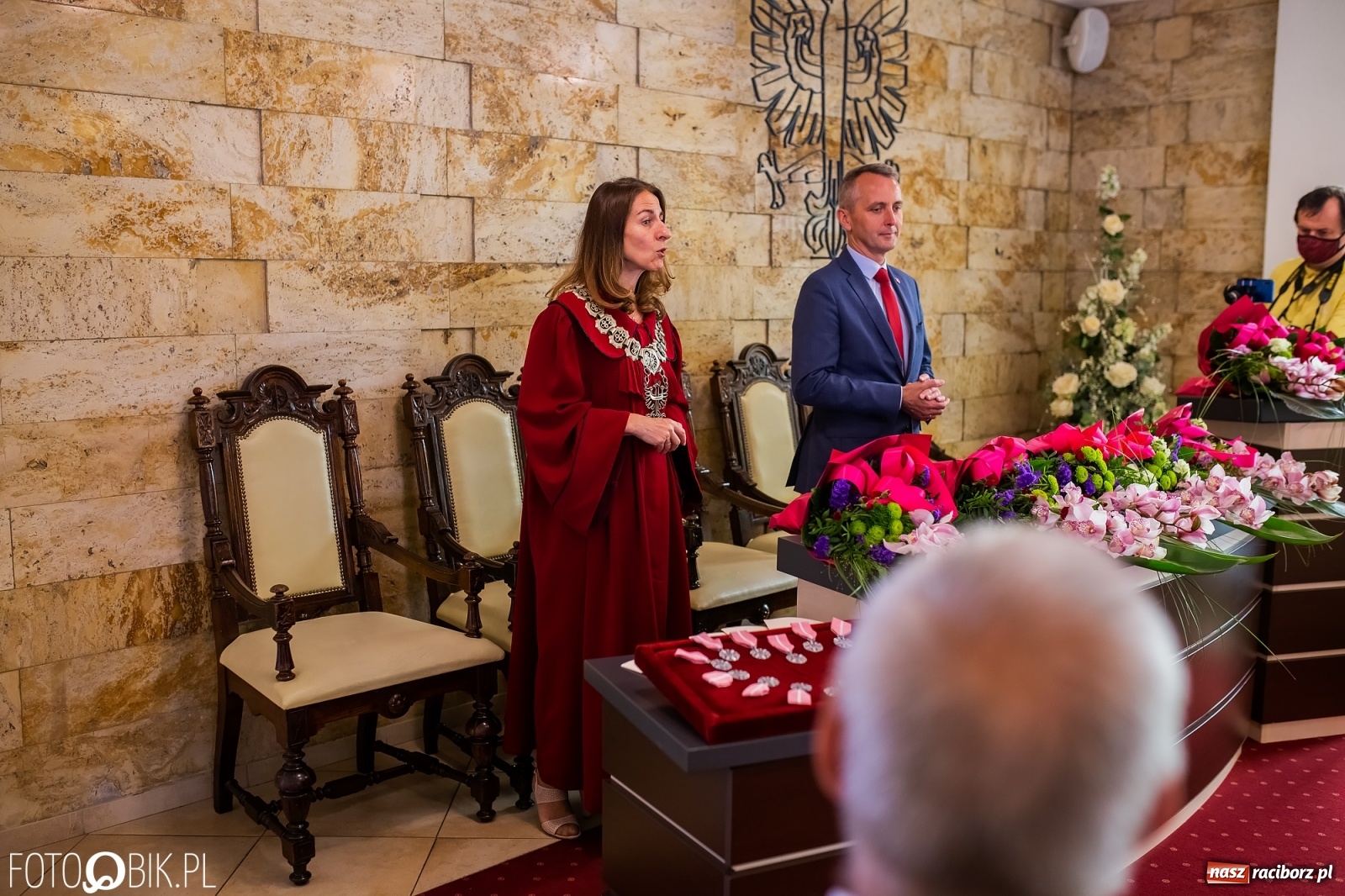 Zdjęcie w galerii na portalu naszraciborz.pl: Pół wieku razem. Złote Gody w raciborskim USC [FOTO i WIDEO] wiadomości z regionu