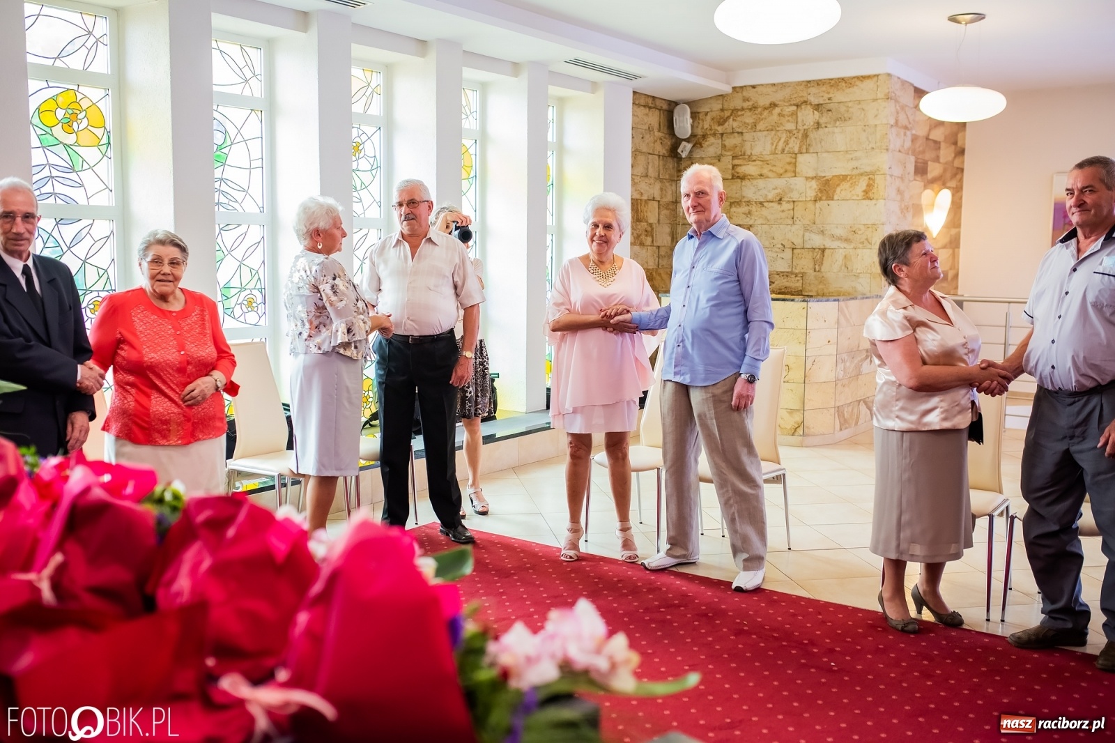 Zdjęcie w galerii na portalu naszraciborz.pl: Pół wieku razem. Złote Gody w raciborskim USC [FOTO i WIDEO] wiadomości z regionu
