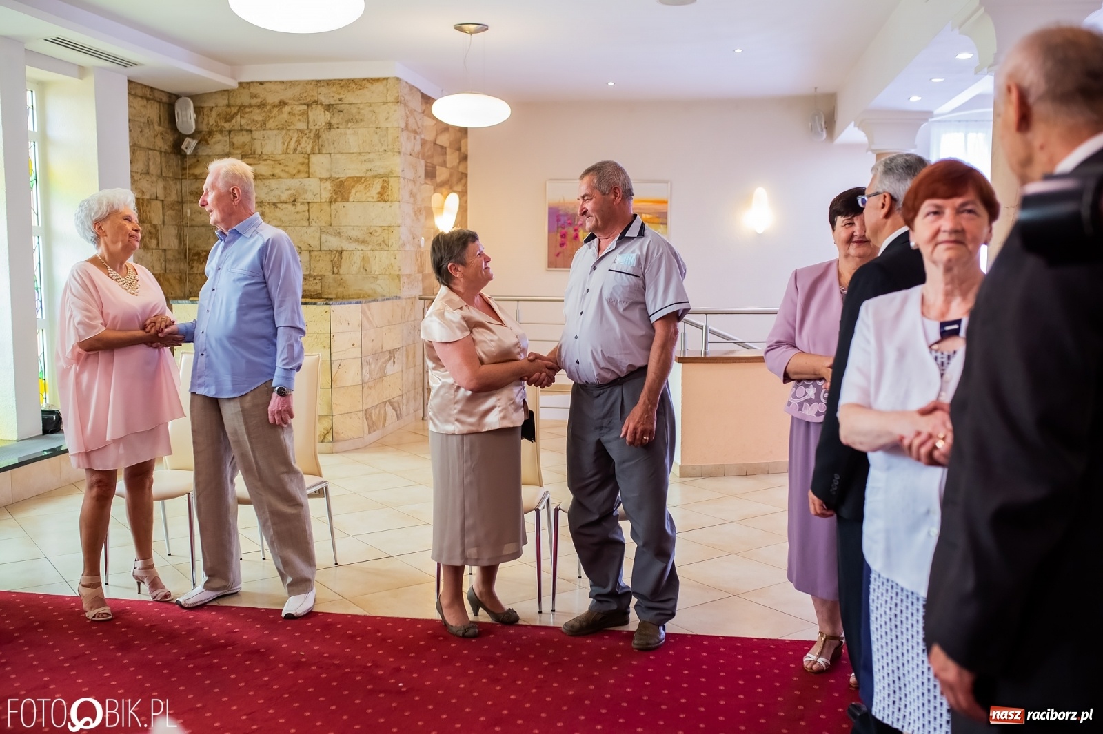 Zdjęcie w galerii na portalu naszraciborz.pl: Pół wieku razem. Złote Gody w raciborskim USC [FOTO i WIDEO] wiadomości z regionu