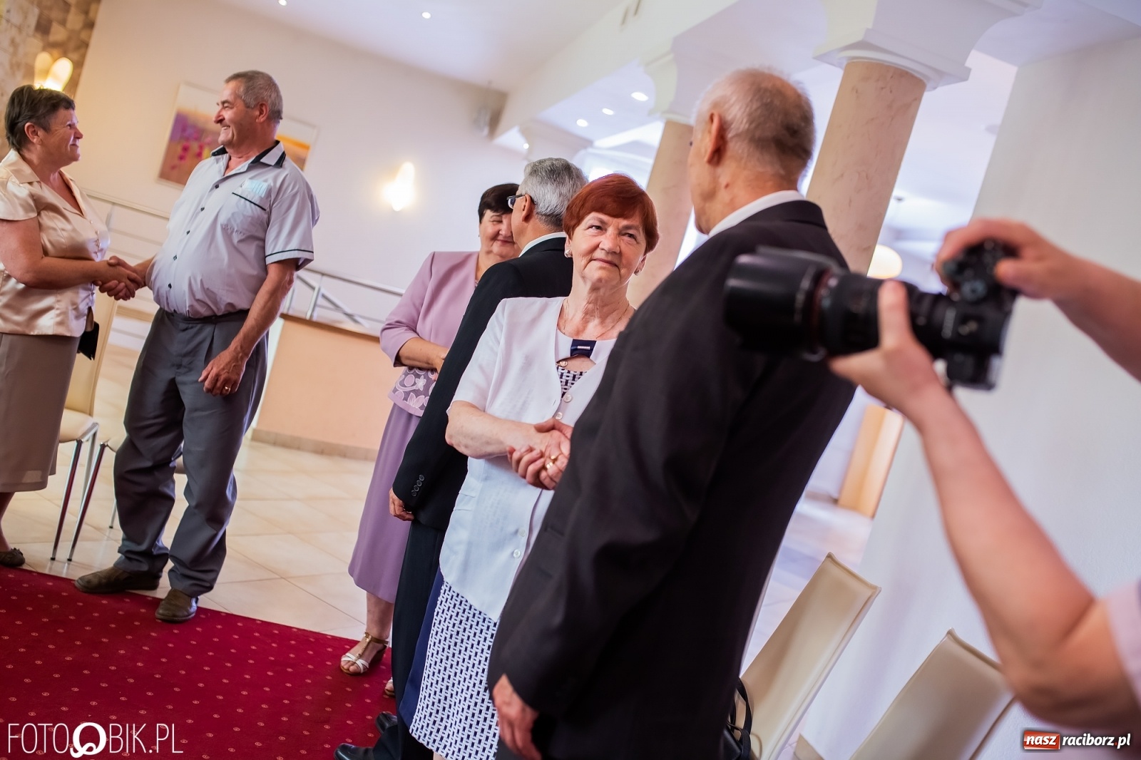 Zdjęcie w galerii na portalu naszraciborz.pl: Pół wieku razem. Złote Gody w raciborskim USC [FOTO i WIDEO] wiadomości z regionu