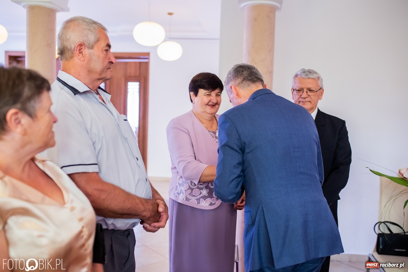 Zdjęcie w galerii na portalu naszraciborz.pl: Pół wieku razem. Złote Gody w raciborskim USC [FOTO i WIDEO] wiadomości z regionu