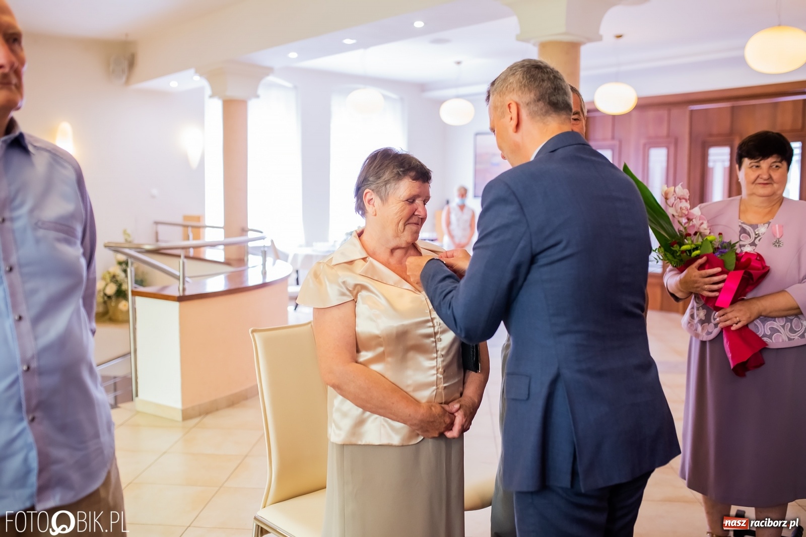 Zdjęcie w galerii na portalu naszraciborz.pl: Pół wieku razem. Złote Gody w raciborskim USC [FOTO i WIDEO] wiadomości z regionu