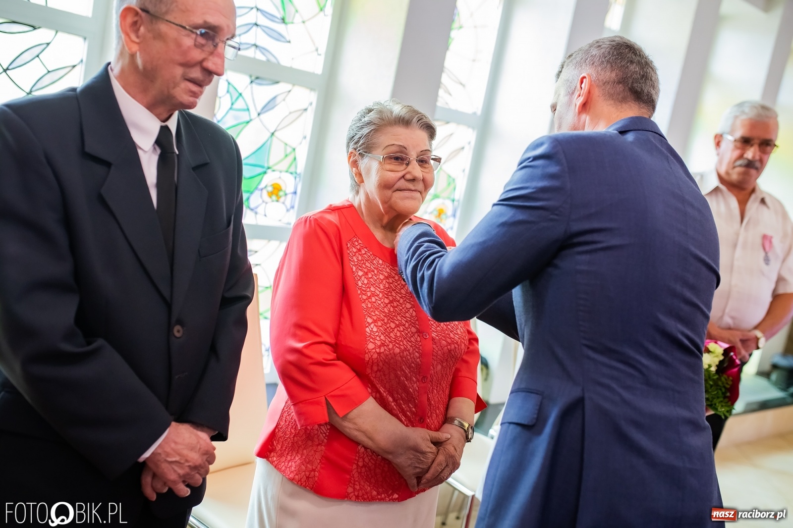 Zdjęcie w galerii na portalu naszraciborz.pl: Pół wieku razem. Złote Gody w raciborskim USC [FOTO i WIDEO] wiadomości z regionu