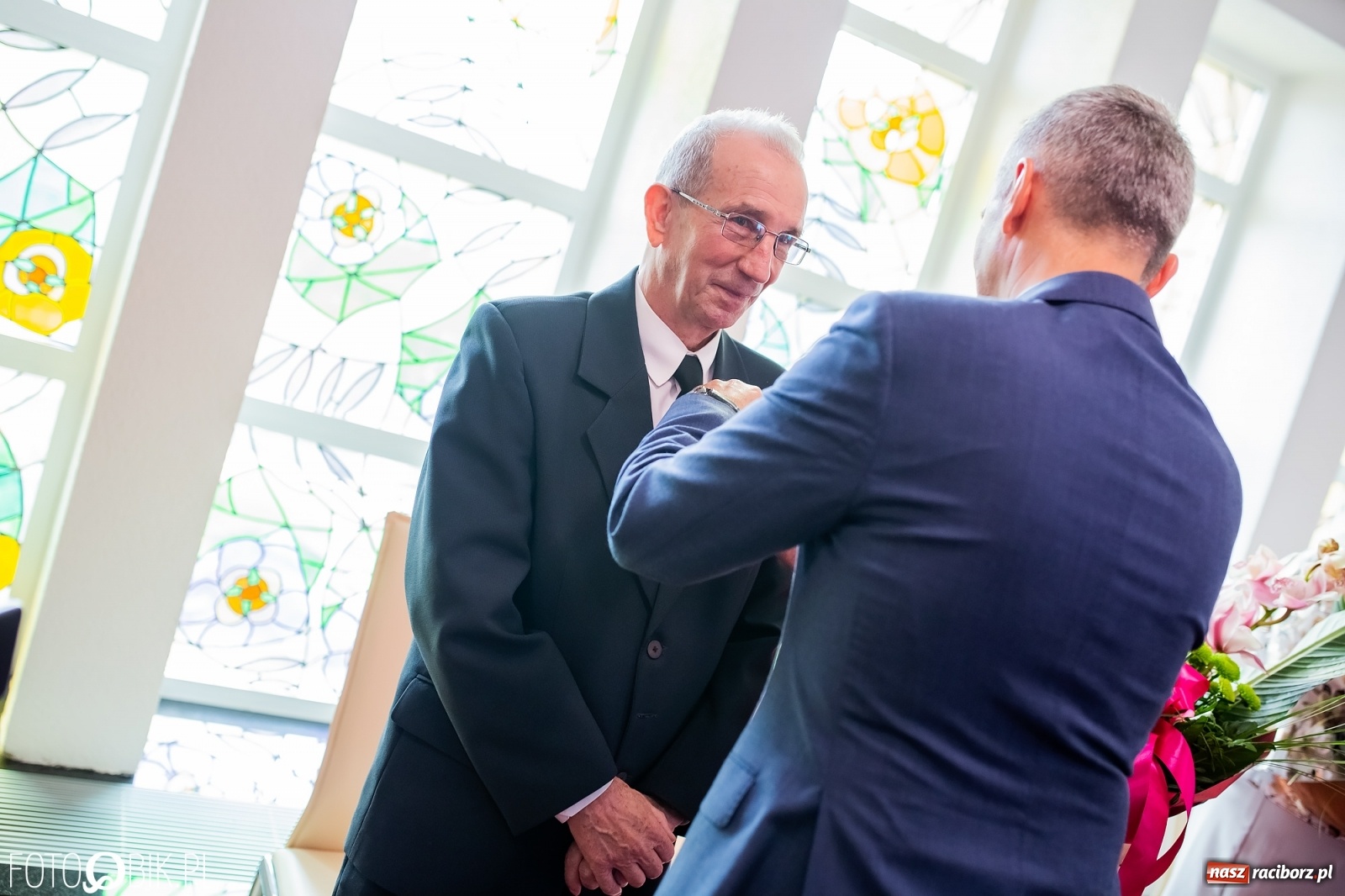 Zdjęcie w galerii na portalu naszraciborz.pl: Pół wieku razem. Złote Gody w raciborskim USC [FOTO i WIDEO] wiadomości z regionu