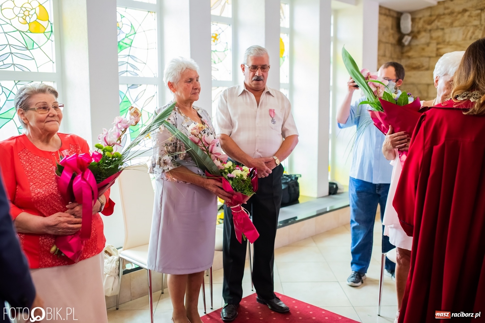 Zdjęcie w galerii na portalu naszraciborz.pl: Pół wieku razem. Złote Gody w raciborskim USC [FOTO i WIDEO] wiadomości z regionu