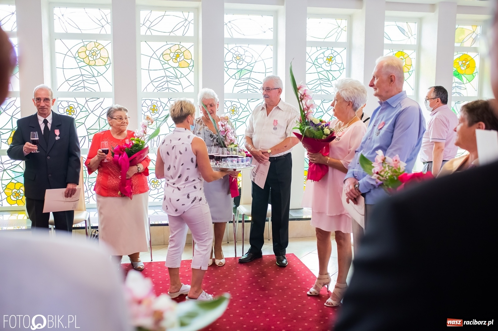 Zdjęcie w galerii na portalu naszraciborz.pl: Pół wieku razem. Złote Gody w raciborskim USC [FOTO i WIDEO] wiadomości z regionu