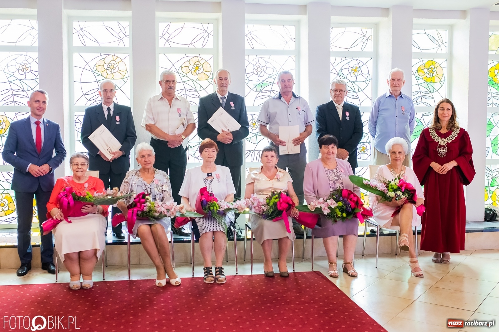 Zdjęcie w galerii na portalu naszraciborz.pl: Pół wieku razem. Złote Gody w raciborskim USC [FOTO i WIDEO] wiadomości z regionu