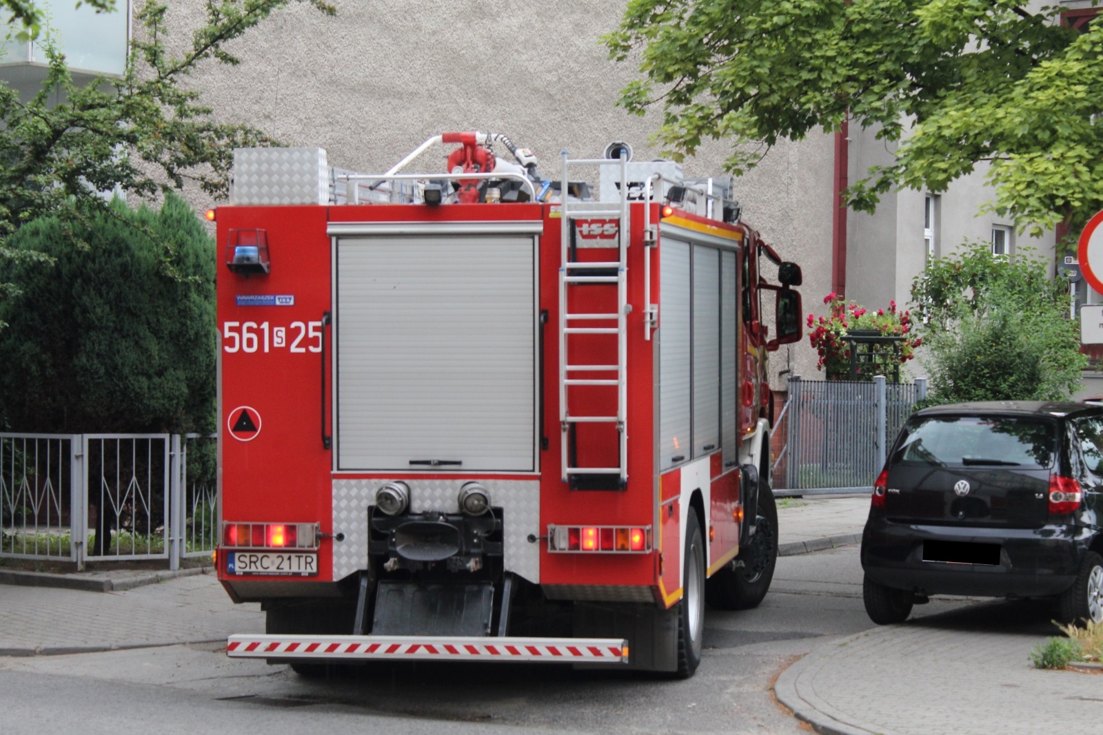 Zdjęcie w galerii na portalu naszraciborz.pl: Raport 998. Cztery zastępy w akcji na Staszica wiadomości z regionu