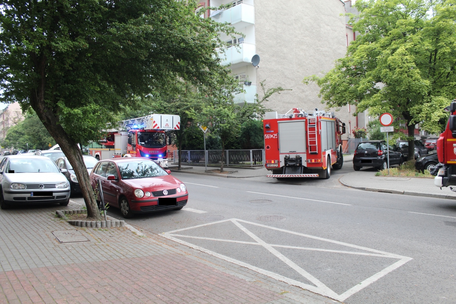 Zdjęcie w galerii na portalu naszraciborz.pl: Raport 998. Cztery zastępy w akcji na Staszica wiadomości z regionu