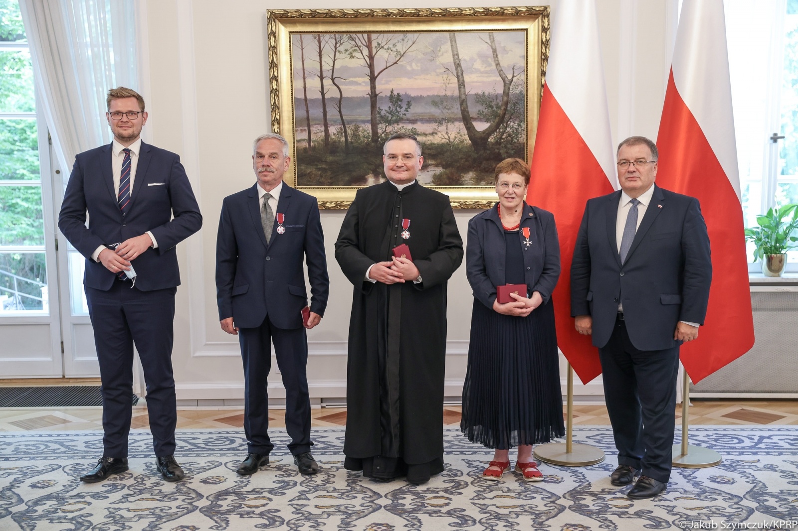 Zdjęcie w galerii na portalu naszraciborz.pl: Raciborzanin wśród odznaczonych w Belwederze wiadomości z regionu