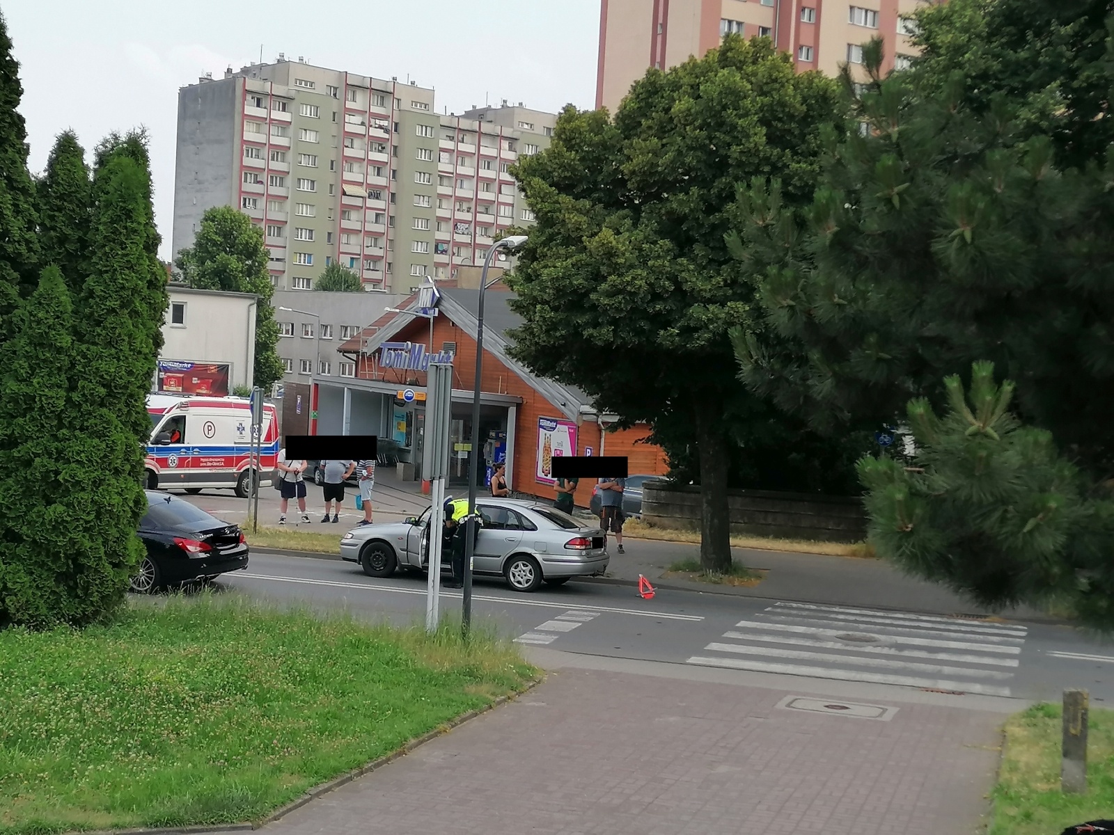 Zdjęcie w galerii na portalu naszraciborz.pl: 66-latka potrącona na przejściu na Opawskiej wiadomości z regionu