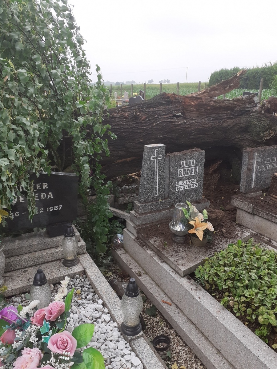 Zdjęcie w galerii na portalu naszraciborz.pl: Raport 998. Strażacka walka ze skutkami burzy wiadomości z regionu