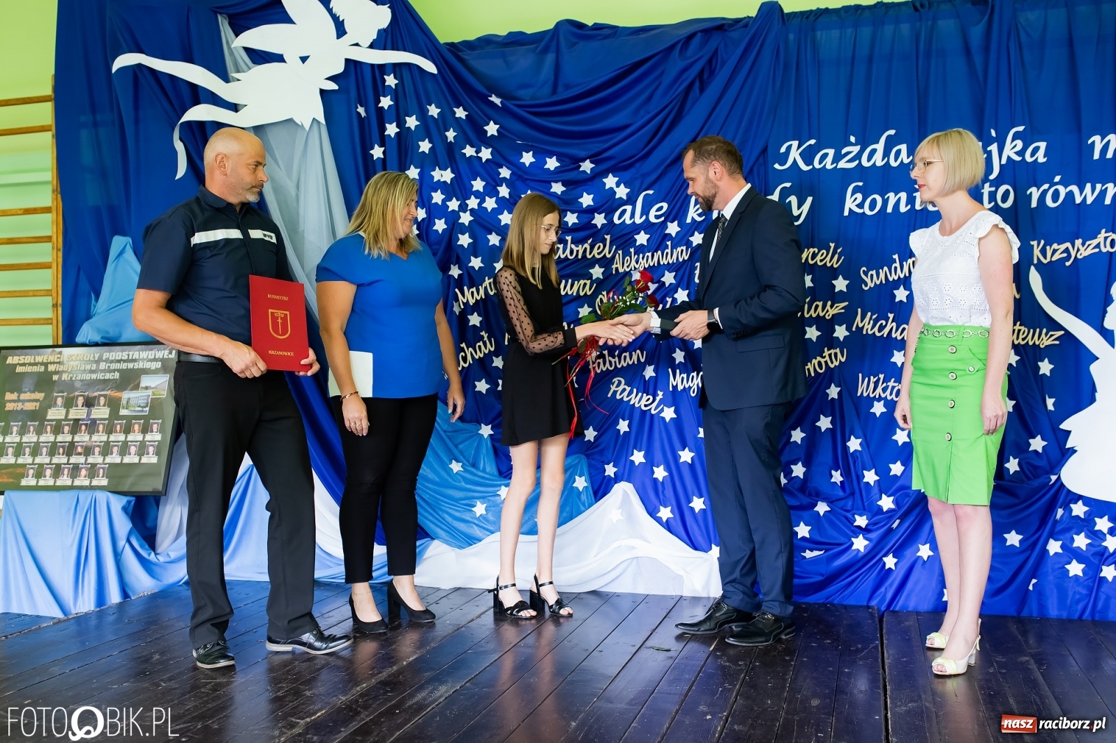 Zdjęcie w galerii na portalu naszraciborz.pl: Burmistrz nagrodził prymuski i prymusów z gminy Krzanowice wiadomości z regionu