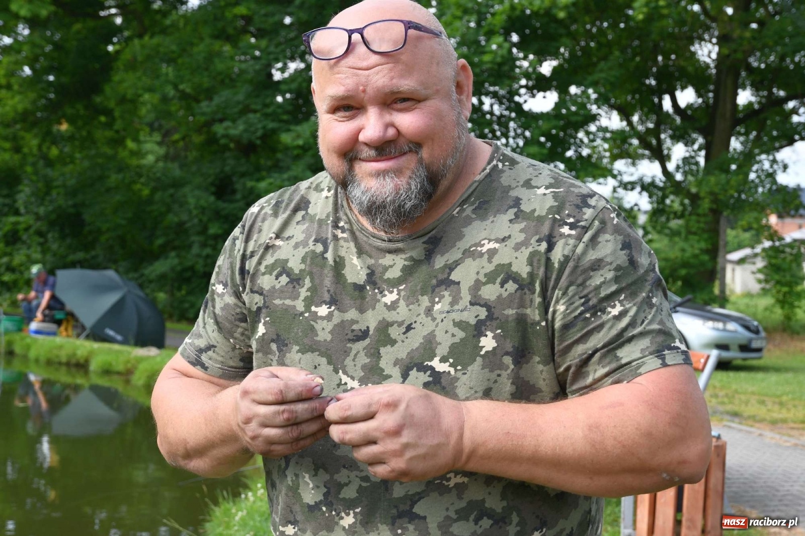 Zdjęcie w galerii na portalu naszraciborz.pl: Zawody w Krowiarkach. Zaczęło się od tęgiego lina wiadomości z regionu