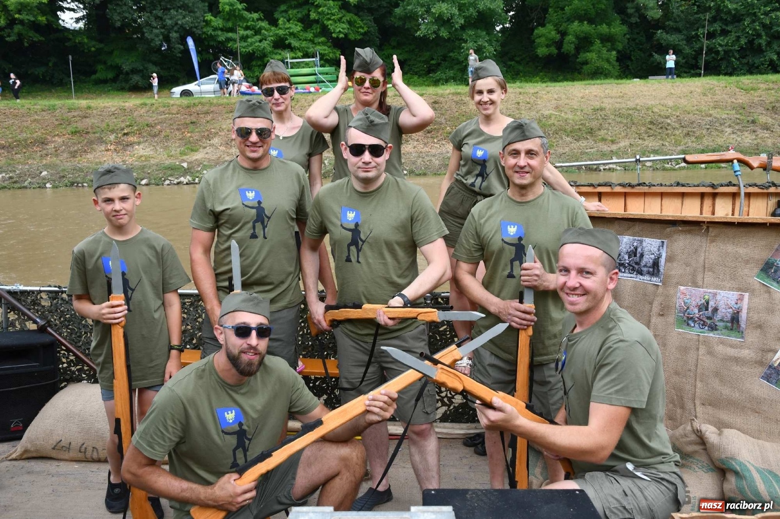 Zdjęcie w galerii na portalu naszraciborz.pl: Ahoj przygodo! Trzydzieści pływadeł ruszyło do Kędzierzyna-Koźla wiadomości z regionu