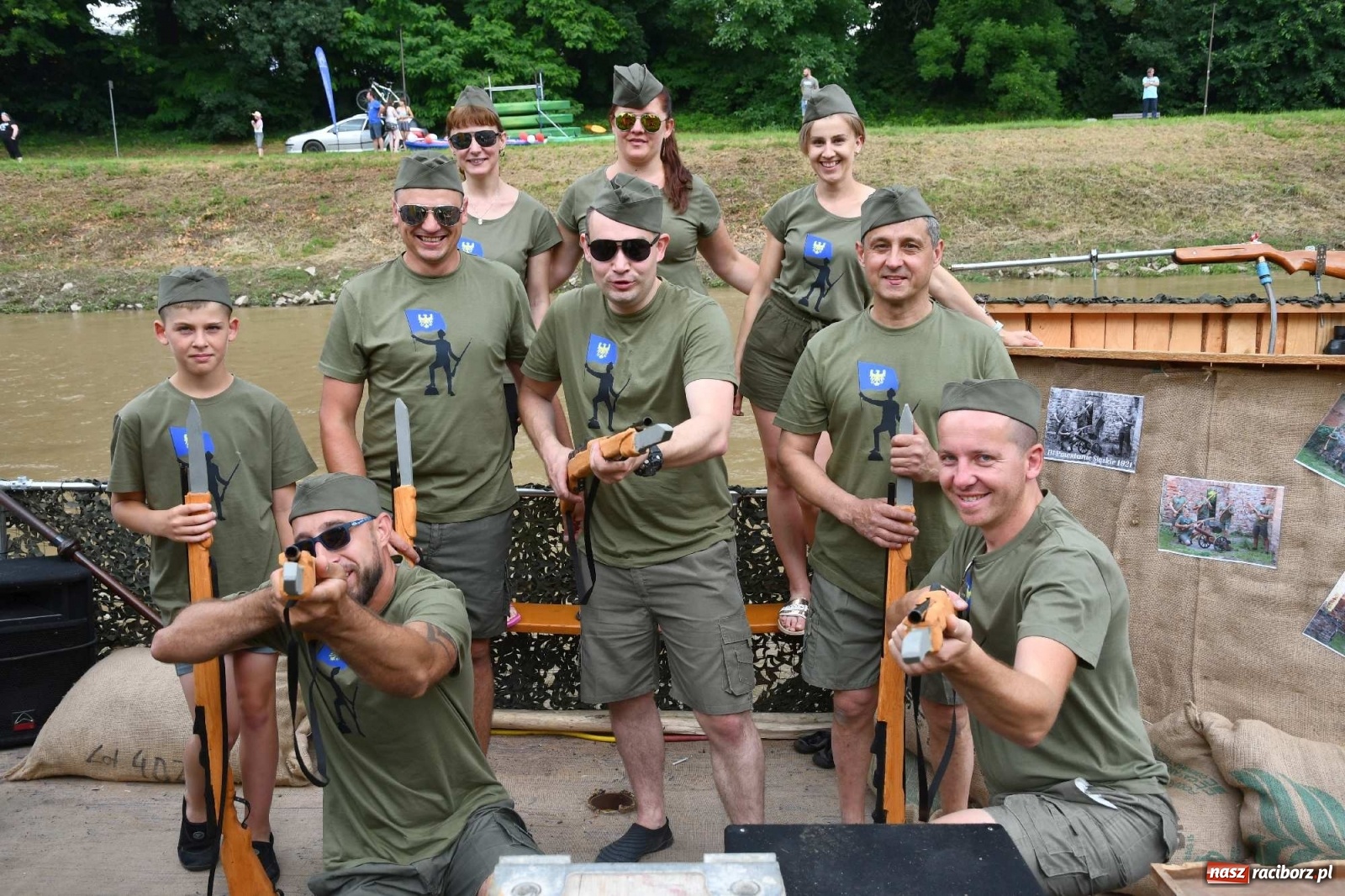 Zdjęcie w galerii na portalu naszraciborz.pl: Ahoj przygodo! Trzydzieści pływadeł ruszyło do Kędzierzyna-Koźla wiadomości z regionu