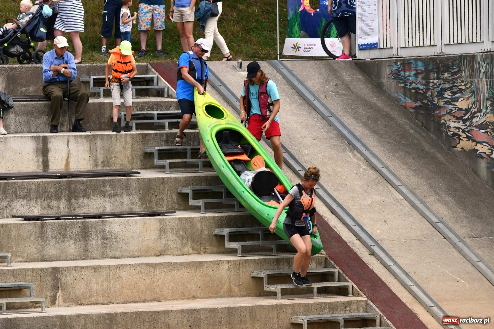 Zdjęcie w galerii na portalu naszraciborz.pl: Ahoj przygodo! Trzydzieści pływadeł ruszyło do Kędzierzyna-Koźla wiadomości z regionu