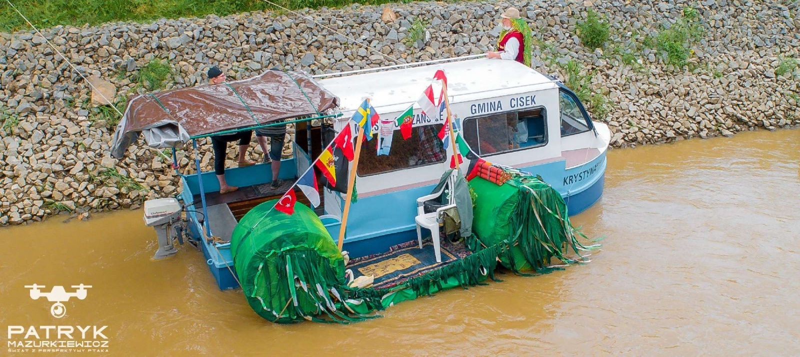 Zdjęcie w galerii na portalu naszraciborz.pl: Pływadło 2021. Tak to wyglądało z lotu ptaka [FOTO] wiadomości z regionu