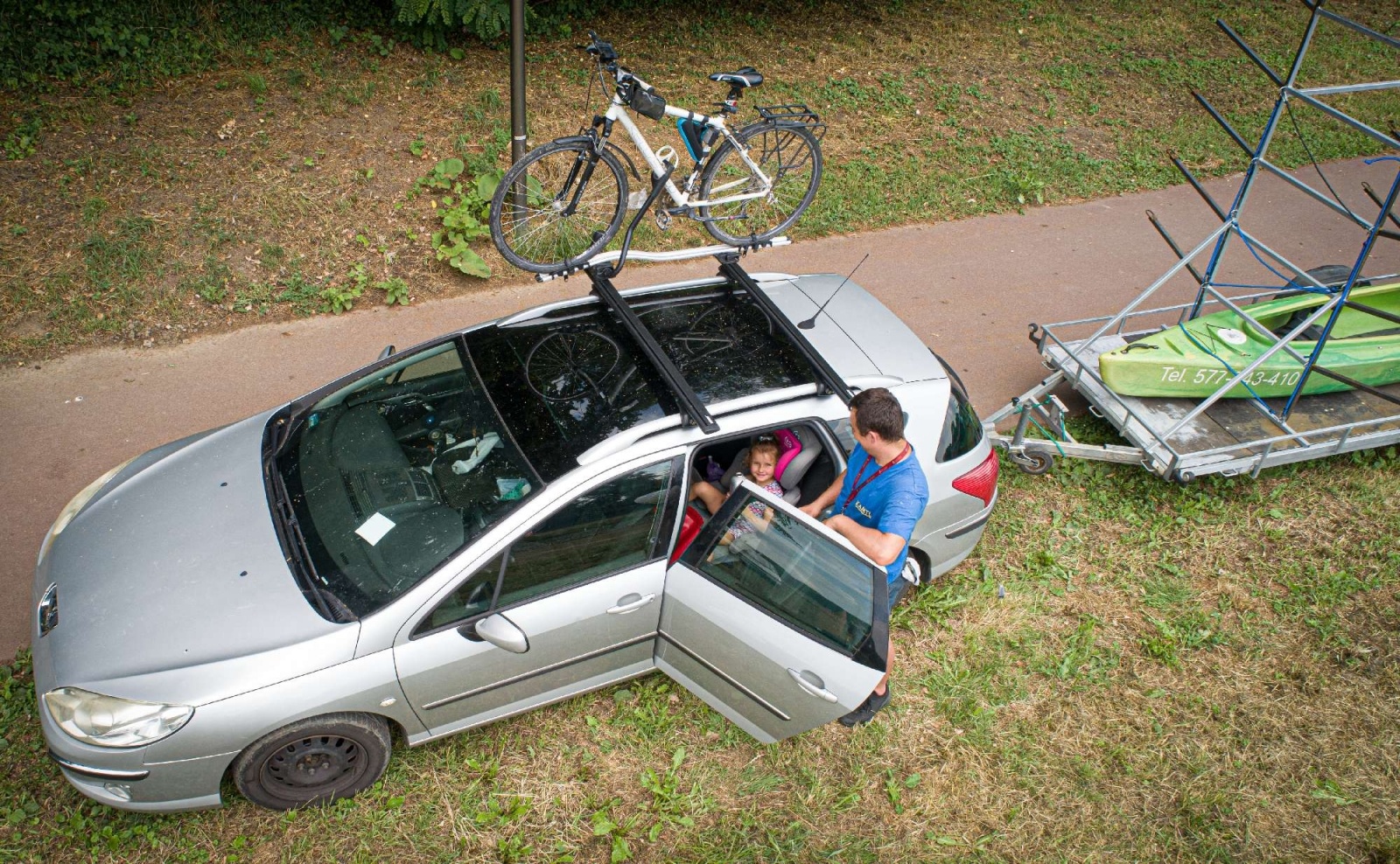Zdjęcie w galerii na portalu naszraciborz.pl: Pływadło 2021. Tak to wyglądało z lotu ptaka [FOTO] wiadomości z regionu