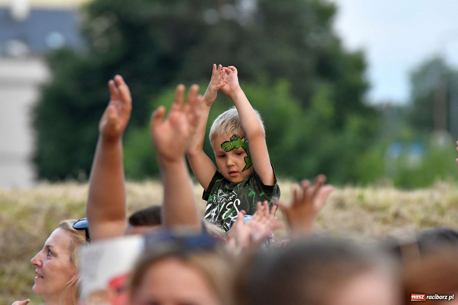 Zdjęcie w galerii na portalu naszraciborz.pl: Majka Jeżowska i laserowa rewia kolorów w Chałupkach wiadomości z regionu