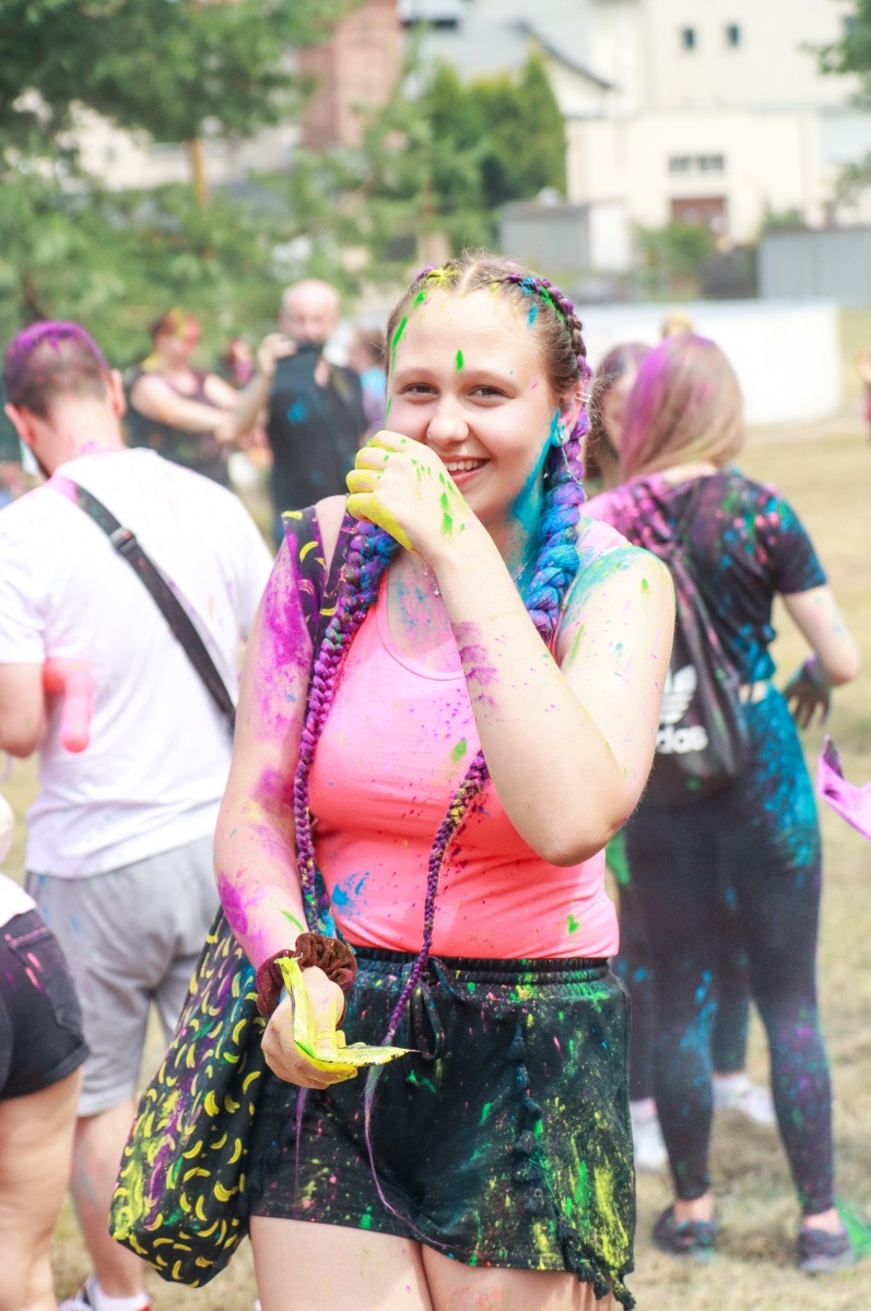 Zdjęcie w galerii na portalu naszraciborz.pl: Raciborzanie zanurkowali w kolorach. Poszukajcie się w galerii [FOTO] wiadomości z regionu