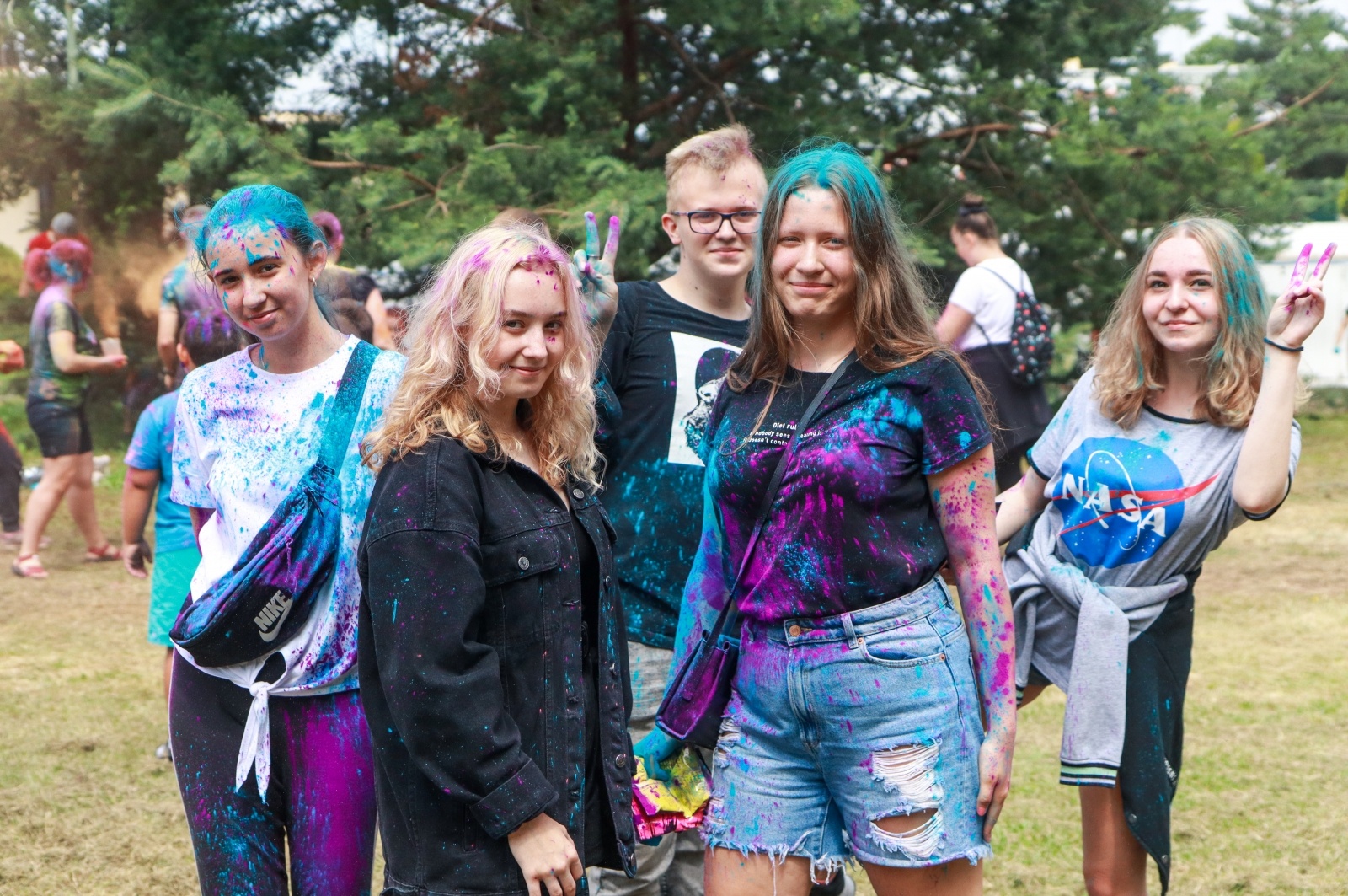 Zdjęcie w galerii na portalu naszraciborz.pl: Raciborzanie zanurkowali w kolorach. Poszukajcie się w galerii [FOTO] wiadomości z regionu