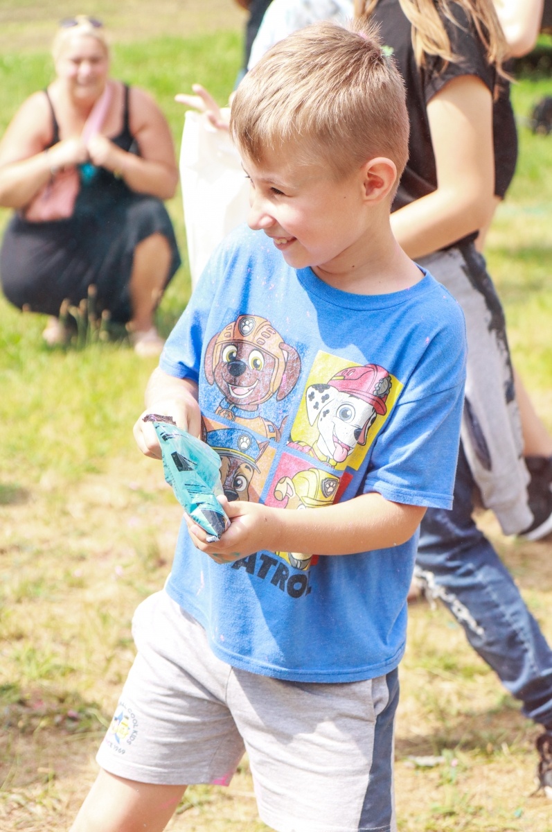 Zdjęcie w galerii na portalu naszraciborz.pl: Raciborzanie zanurkowali w kolorach. Poszukajcie się w galerii [FOTO] wiadomości z regionu