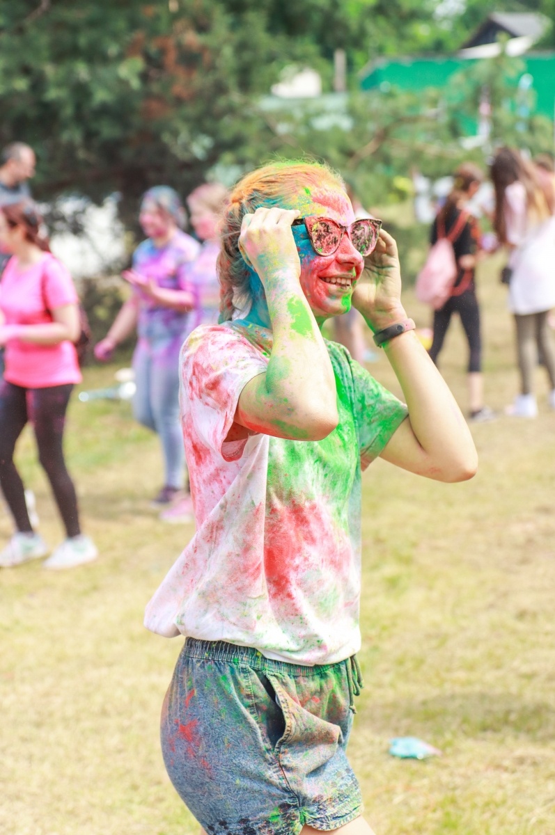 Zdjęcie w galerii na portalu naszraciborz.pl: Raciborzanie zanurkowali w kolorach. Poszukajcie się w galerii [FOTO] wiadomości z regionu
